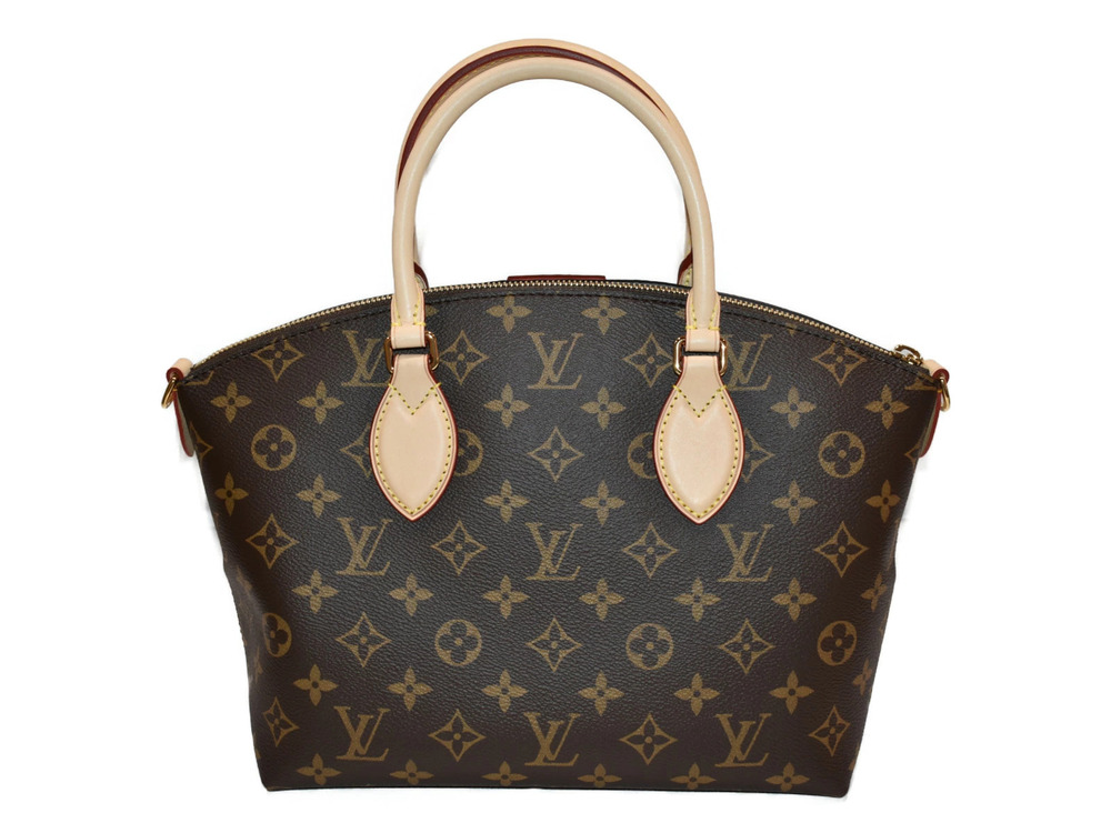 Louis Vuitton NM 2way Monogram Canvas Boetie Brown Bag Shoulder